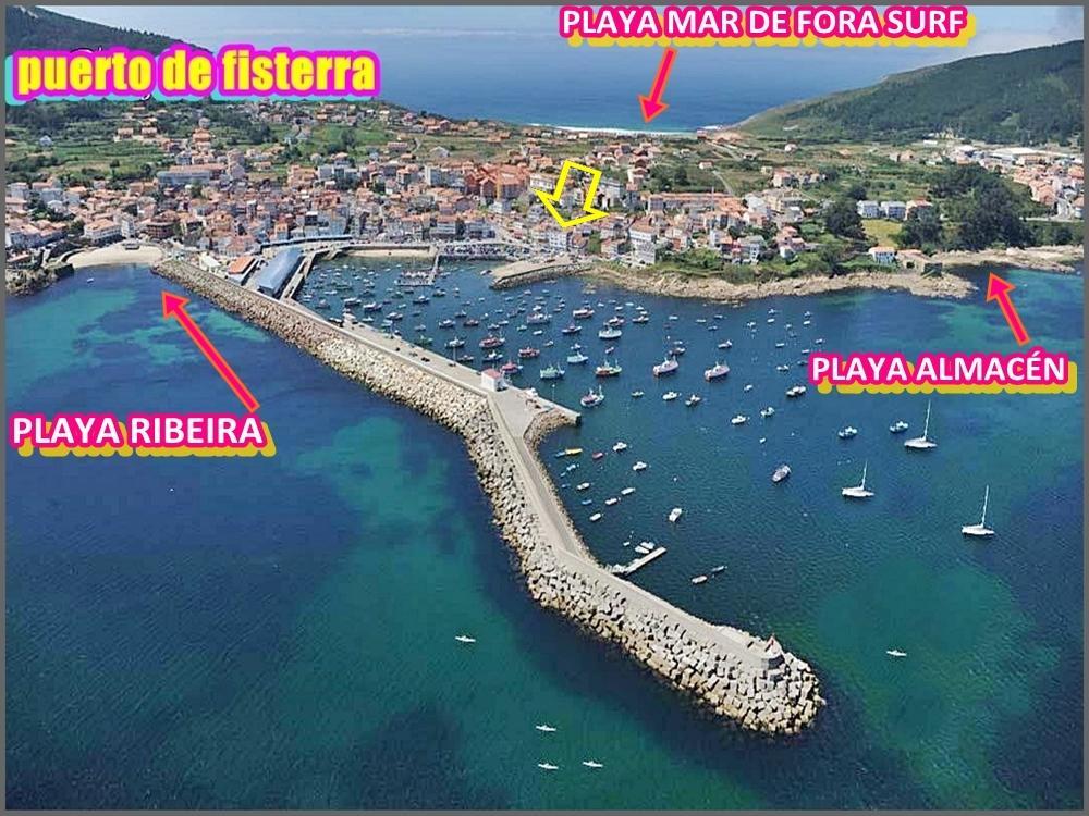 Apartamento Paseo Del Puerto 2 Finisterre Exteriér fotografie